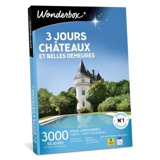 Wonderbox - 3 jours châteaux et belles demeures