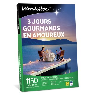 Wonderbox - 3 jours gourmands en amoureux