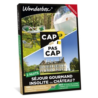 Wonderbox - CAP OU PAS CAP - Séjour gourmand insolite ou château ? - 2 nuits