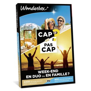 Wonderbox - CAP OU PAS CAP - Week-end en duo ou en famille?