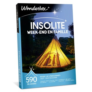 Wonderbox - INSOLITE  - Week-end en famille