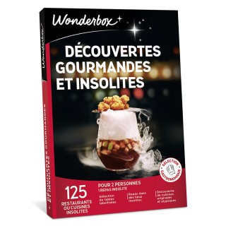 Wonderbox - INSOLITE - Découvertes gourmandes