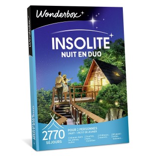 Wonderbox - INSOLITE - Nuit en duo