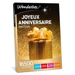 Wonderbox - Joyeux Anniversaire Émotion