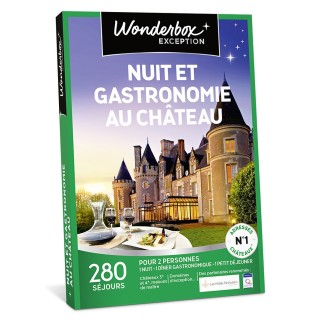 Wonderbox - Nuit et gastronomie au château