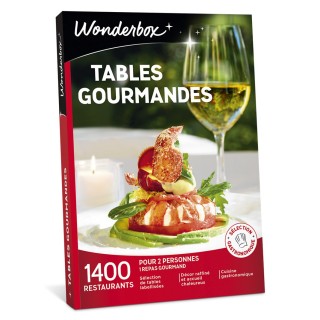 Wonderbox - Tables gourmandes