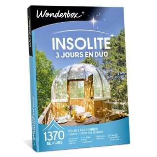 Wonderbox - INSOLITE - 3 jours en duo
