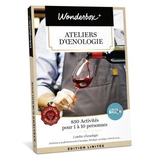 Wonderbox - Ateliers d'œnologie