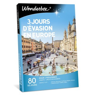 Wonderbox - 3 jours d'évasion en Europe