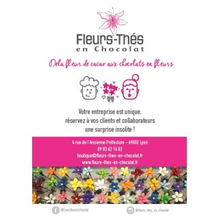 Fleurs - Thés en chocolat