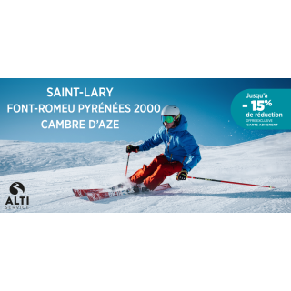 Jusqu'à 40% de remise sur les forfaits de ski à Saint-Lary